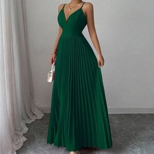 Women's Sexy Lace-Up Backless Spaghetti Strap Dress